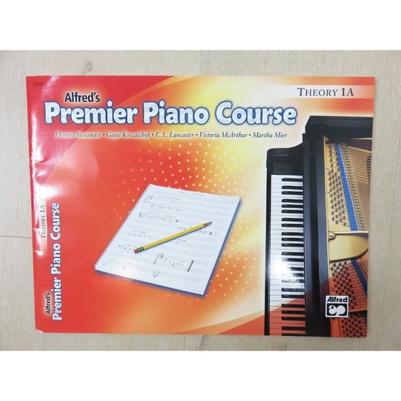 Vintage 2005 Alfreds Premier Piano Course Theory 1A Music Book Lesson Book - Picture 1 of 6